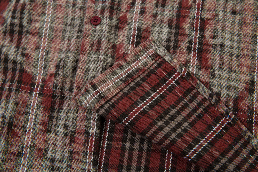 Vintage Fashion Tie-dye Wash Shirt For Men