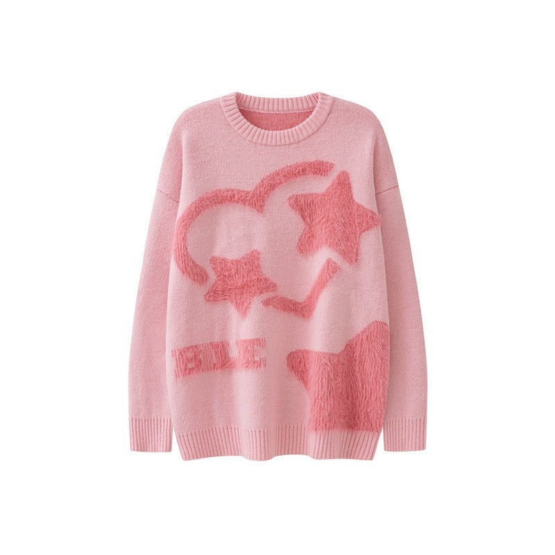 Men And Women Idle Style All-matching Sweater