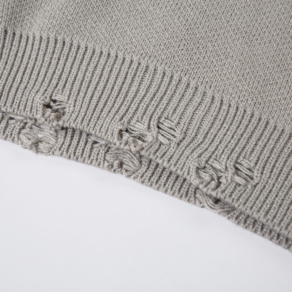 Letter Jacquard Sweater For Men