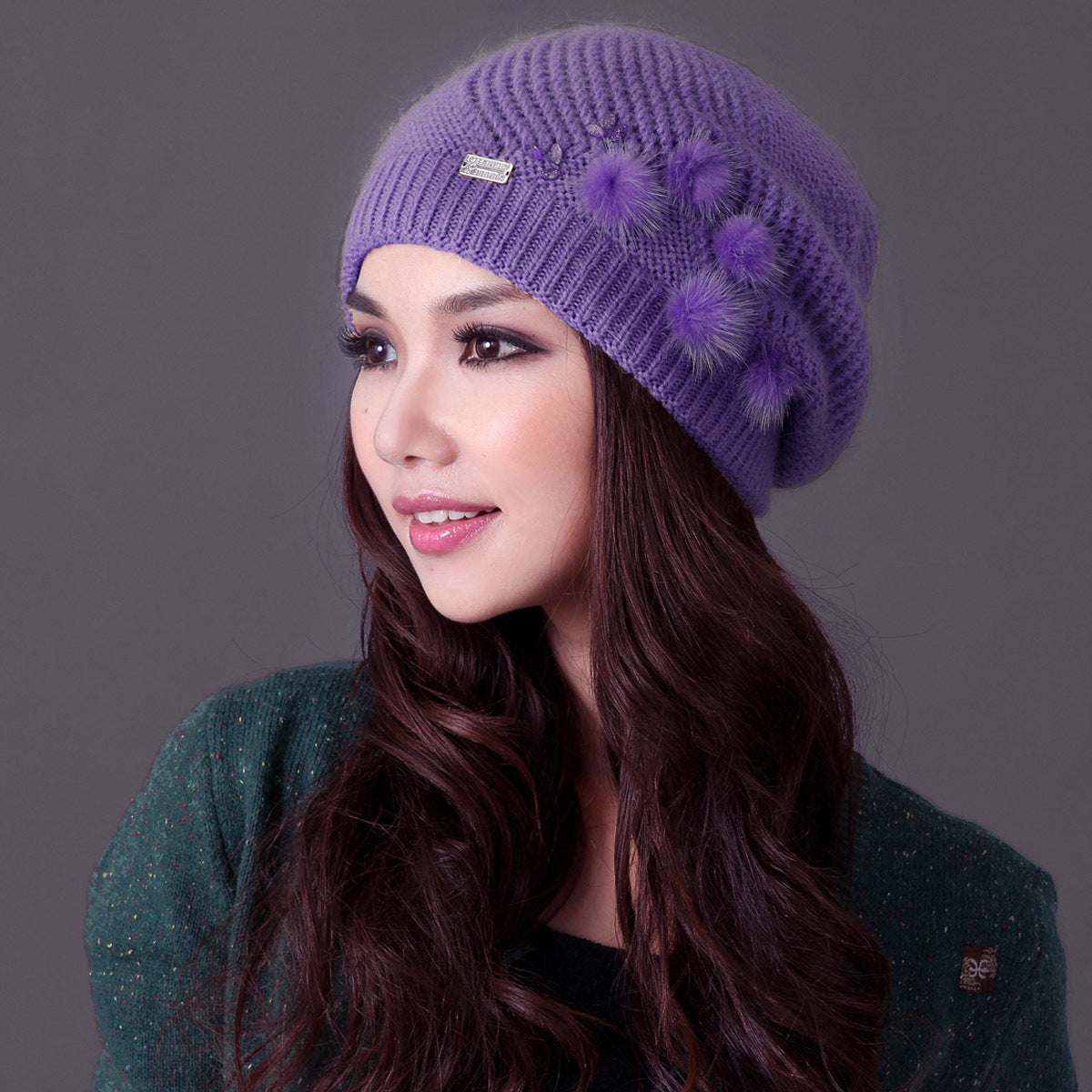 Women's All-match Warm Knitted Beanie