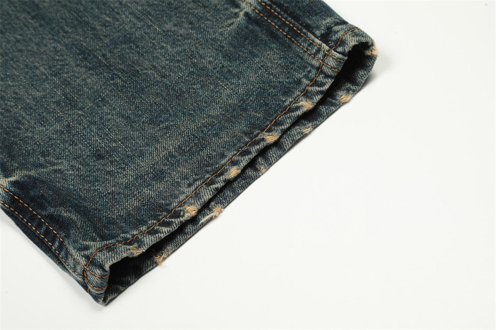 Vintage Fashion Worn Jeans For Men