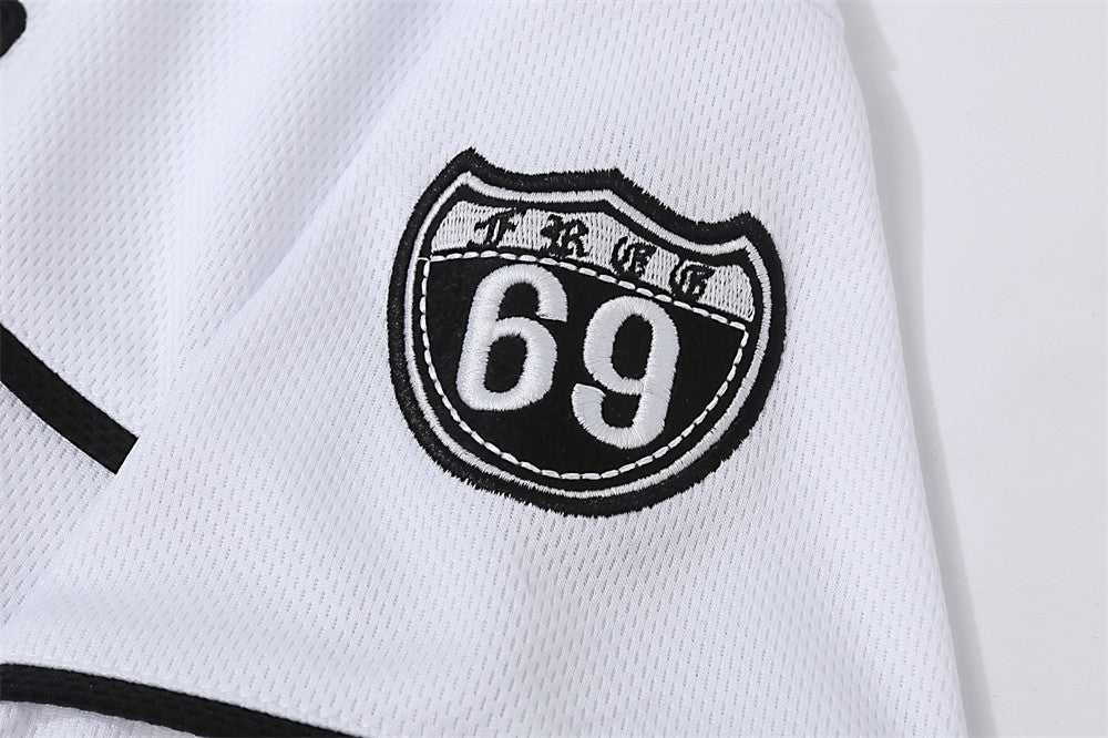 Letter Print Short-sleeve T-shirt Suit Men