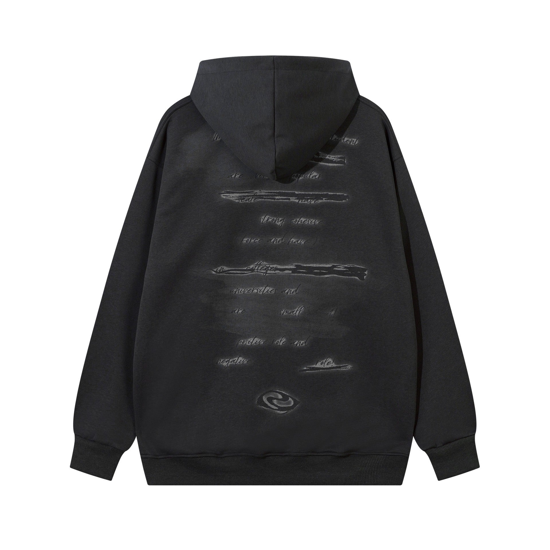 Printed Loose Hooded Sweater For Men