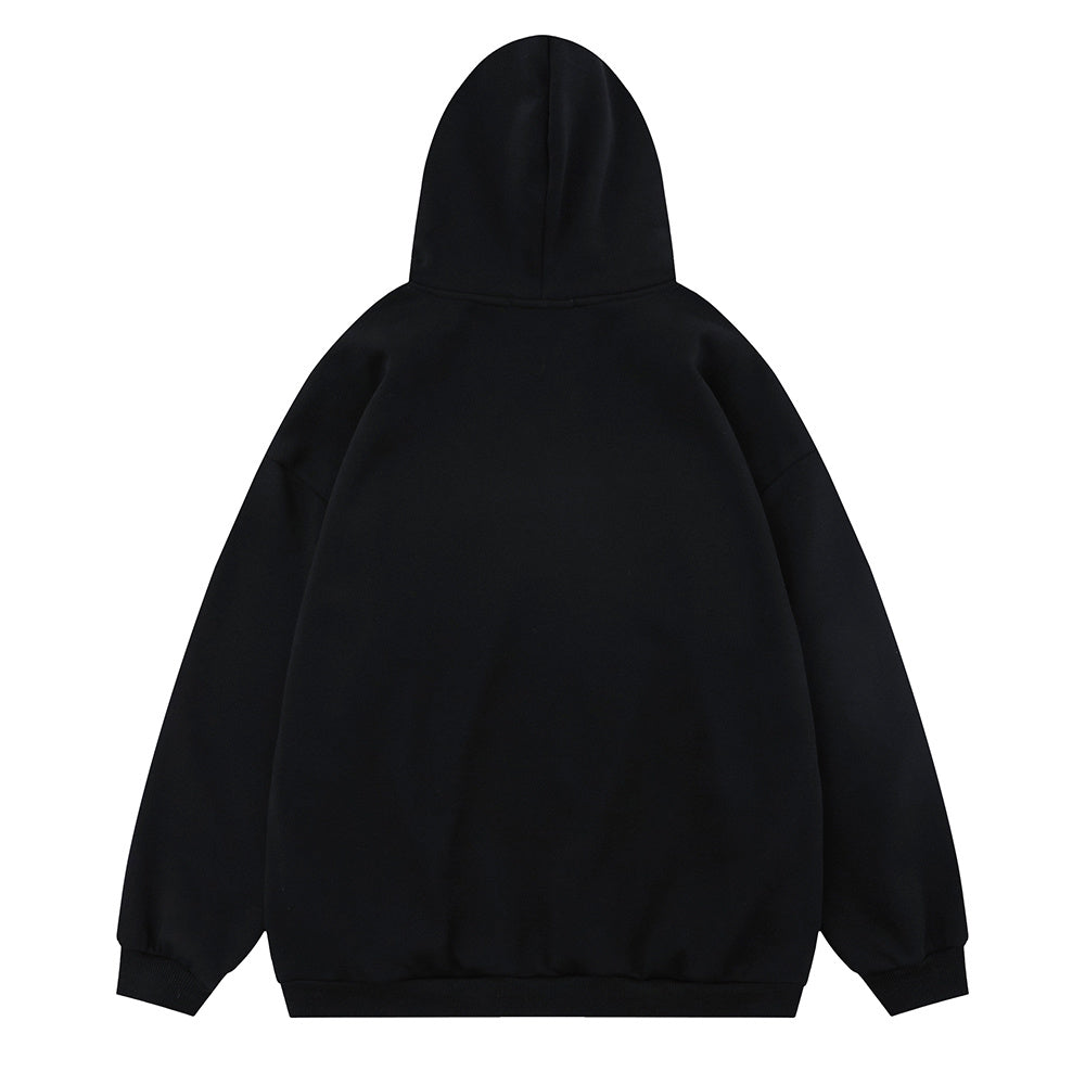 Fashion Thickened Hooded Sweatshirt Men