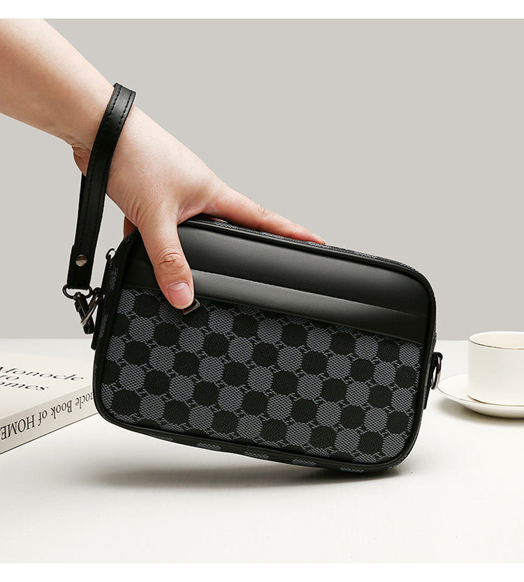 Fashion Simple Mobile Phone Bag Casual Clutch Crossbody Bag For Men