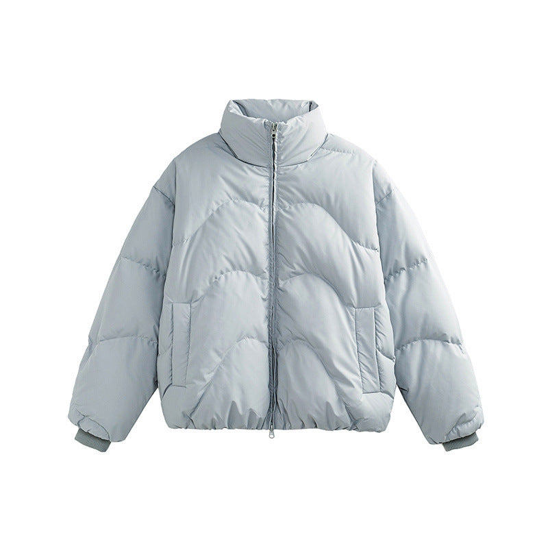 Japanese Trendy Simple Solid Color Down Jacket