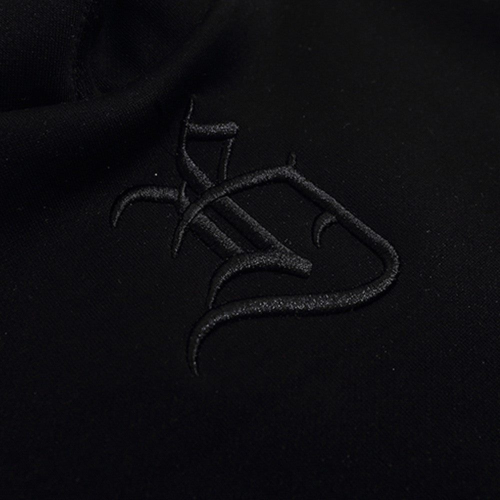 Solid Color Fashion Hooded Sweatshirt Men