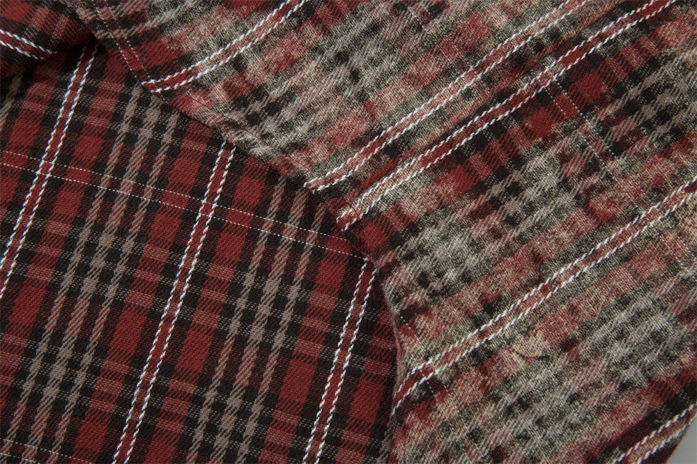 Vintage Fashion Tie-dye Wash Shirt For Men