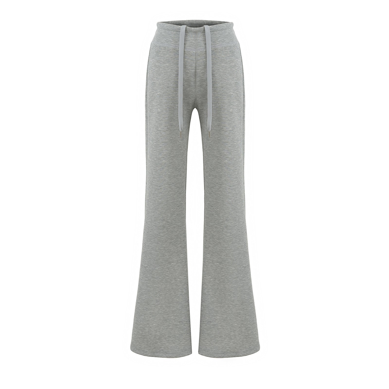 Vertical Bar Air Layer Drape Bootcut Trousers