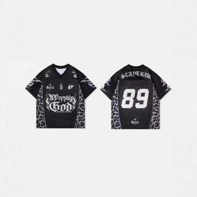 Men's Basketball 3D Printing Flower Street Style Short Sleeve