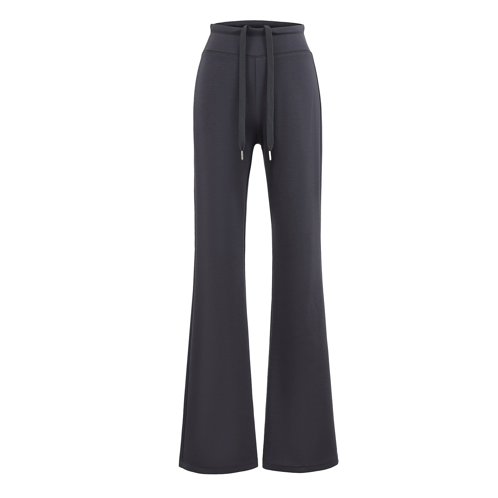 Vertical Bar Air Layer Drape Bootcut Trousers