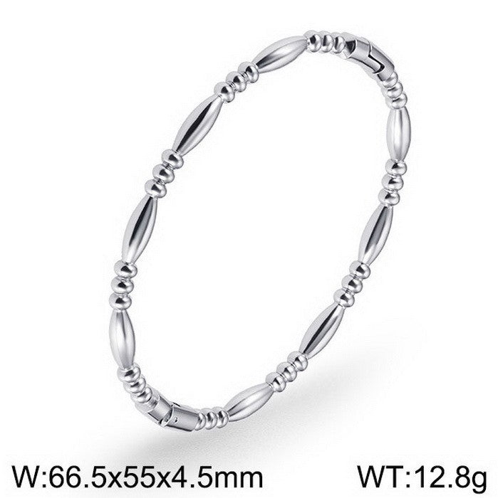 Titanium Steel Bamboo Bracelet Female Bracelet