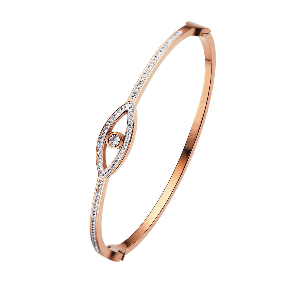 Non-fading Simple High-grade Stainless Steel Bracelet For Women