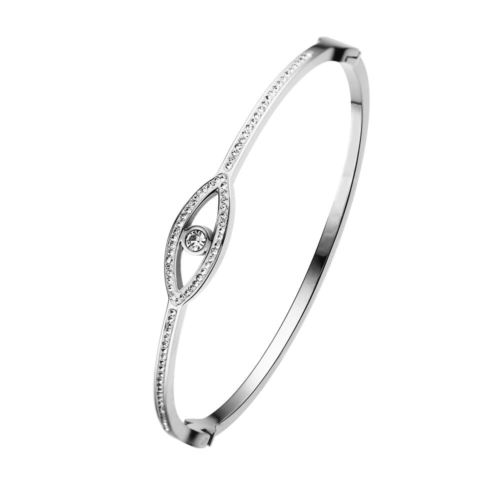Non-fading Simple High-grade Stainless Steel Bracelet For Women