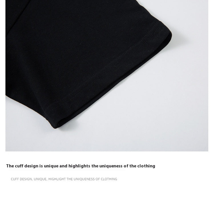 Men's And Women's Letter Printing Casual Couple's Tops