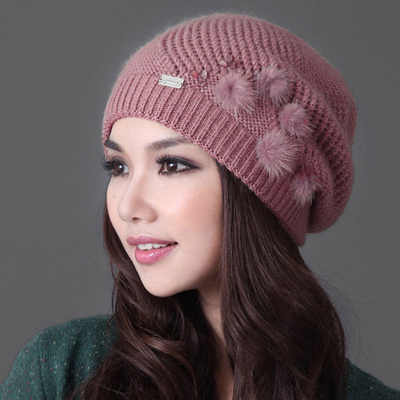 Women's All-match Warm Knitted Beanie