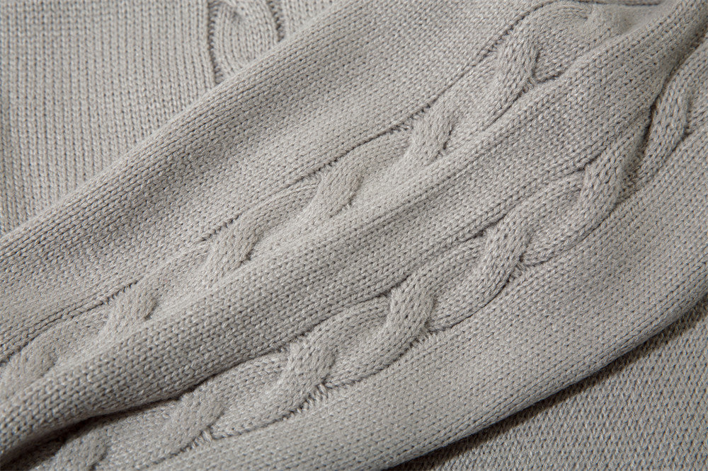 Letter Jacquard Sweater For Men