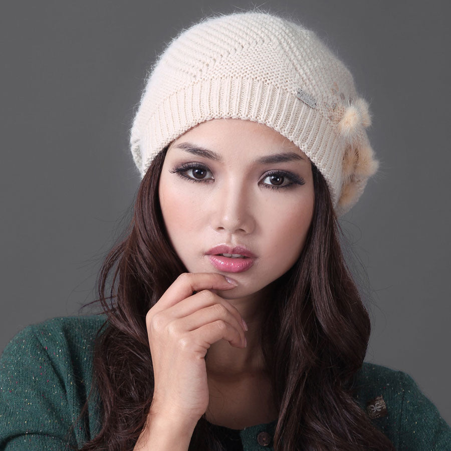 Women's All-match Warm Knitted Beanie