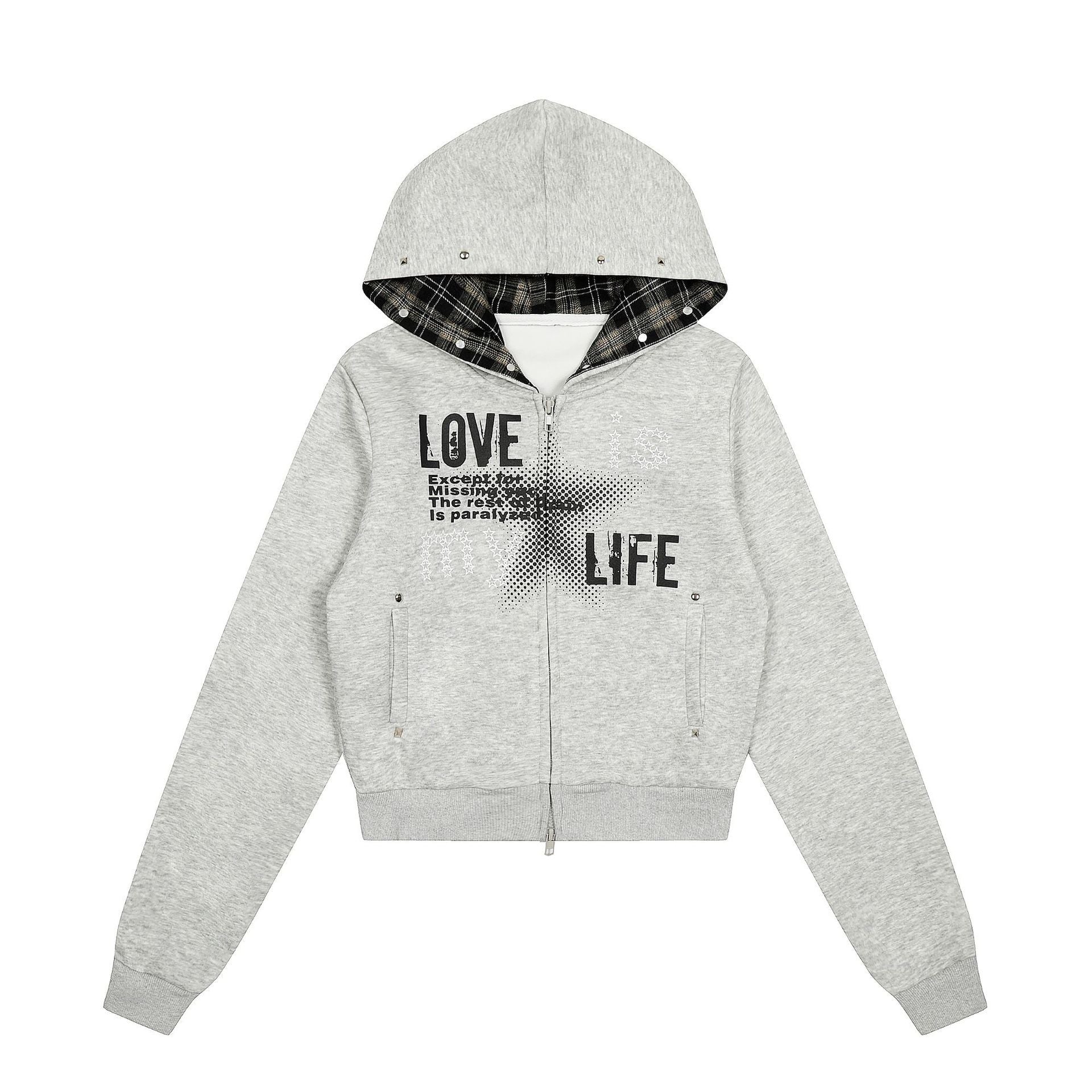 American Retro Hot Girl Personalized Patterns Hooded Sweater