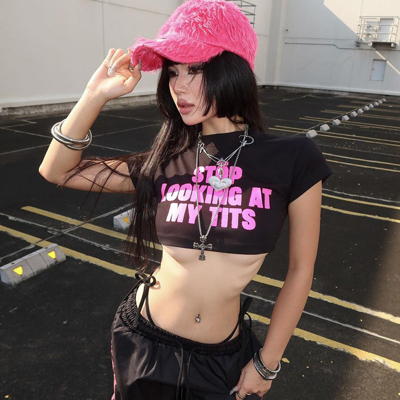 Casual Slim Fit All-match Letters Printed Minicoat