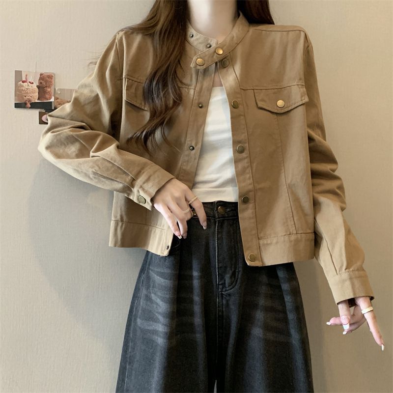 Slimming Loose Short Retro Jacket Fashion