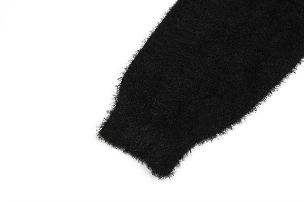 Spider Web Jacquard Sweater For Men