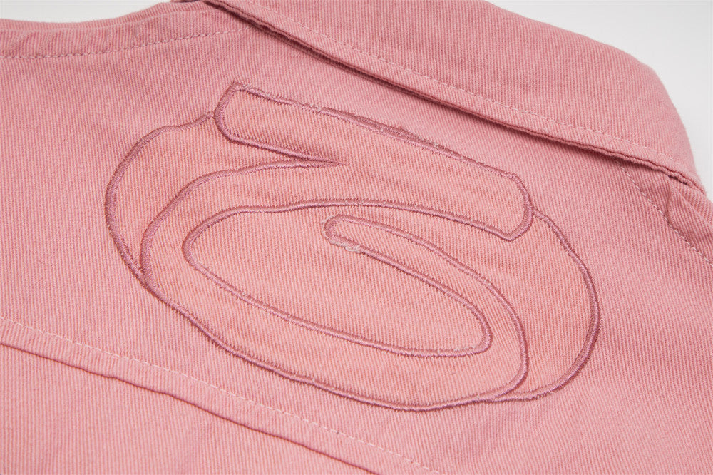 Fashion Letter Print Short-sleeve Shirt Men