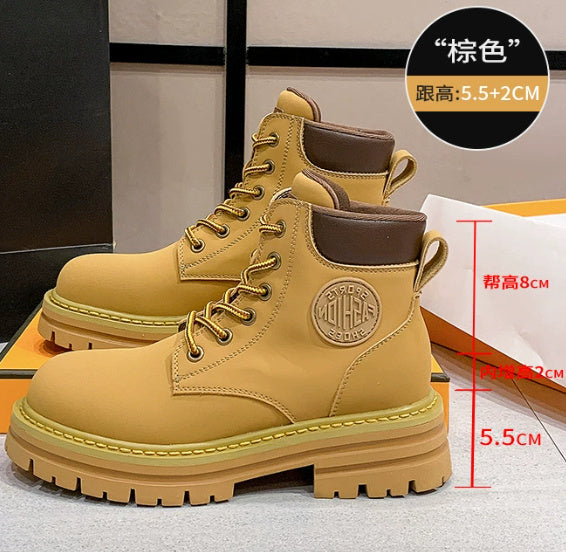 Martin Boots Fashion Brand Casual Men British