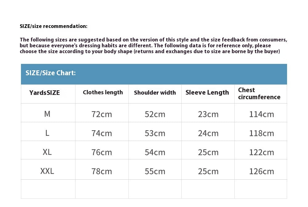 Letter Print Short-sleeve T-shirt Men