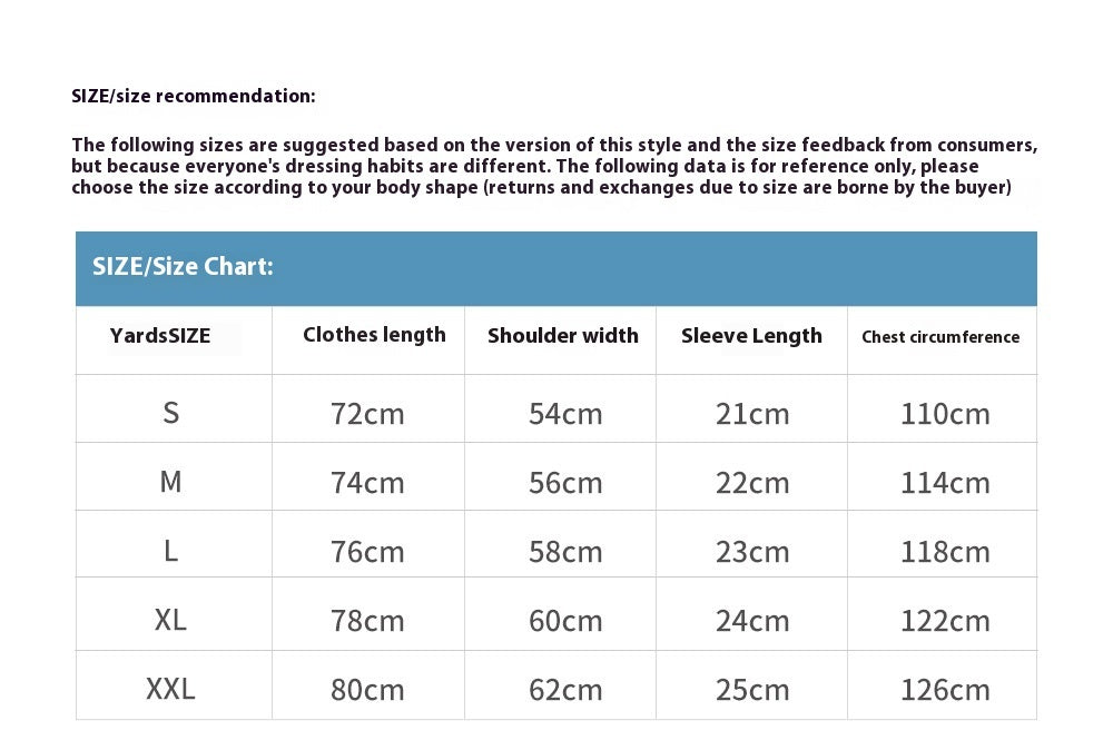 Fashion Gothic Letter Print Short-sleeve Men