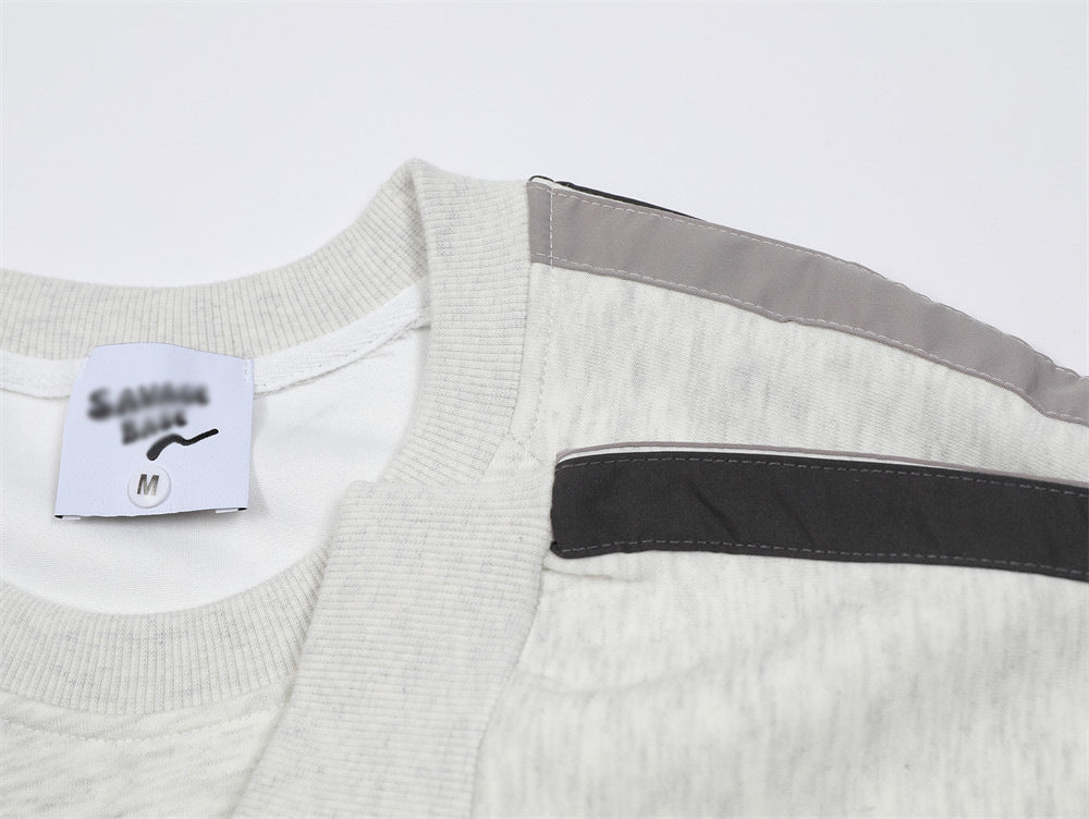 Fashion American Embroidery Letter Sweater Men