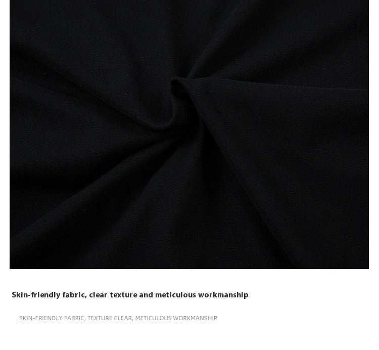 Men's And Women's Letter Printing Casual Couple's Tops