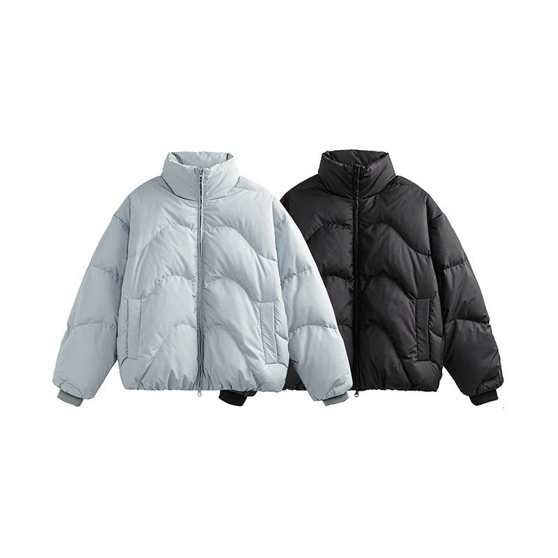 Japanese Trendy Simple Solid Color Down Jacket