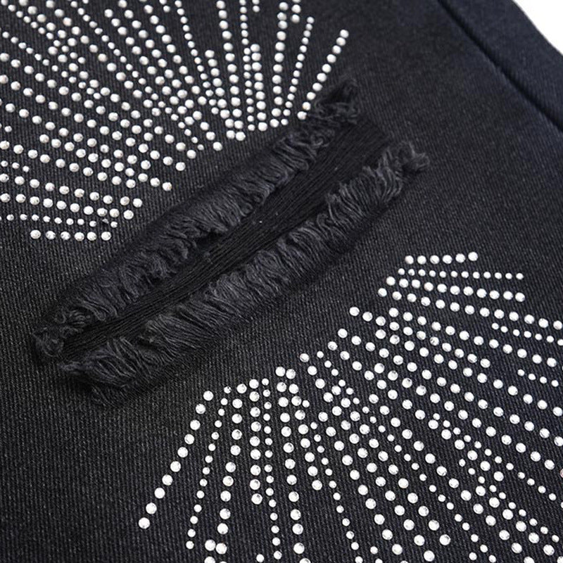 Fashion Holes Knee Jeans For Men