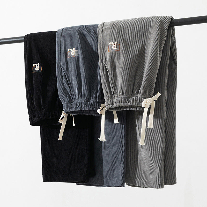 Fashion Personality Draped Casual Pants Men