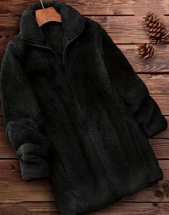 Fleece-lined Outdoor Fleece Coat Double-sided Fleece Jacket