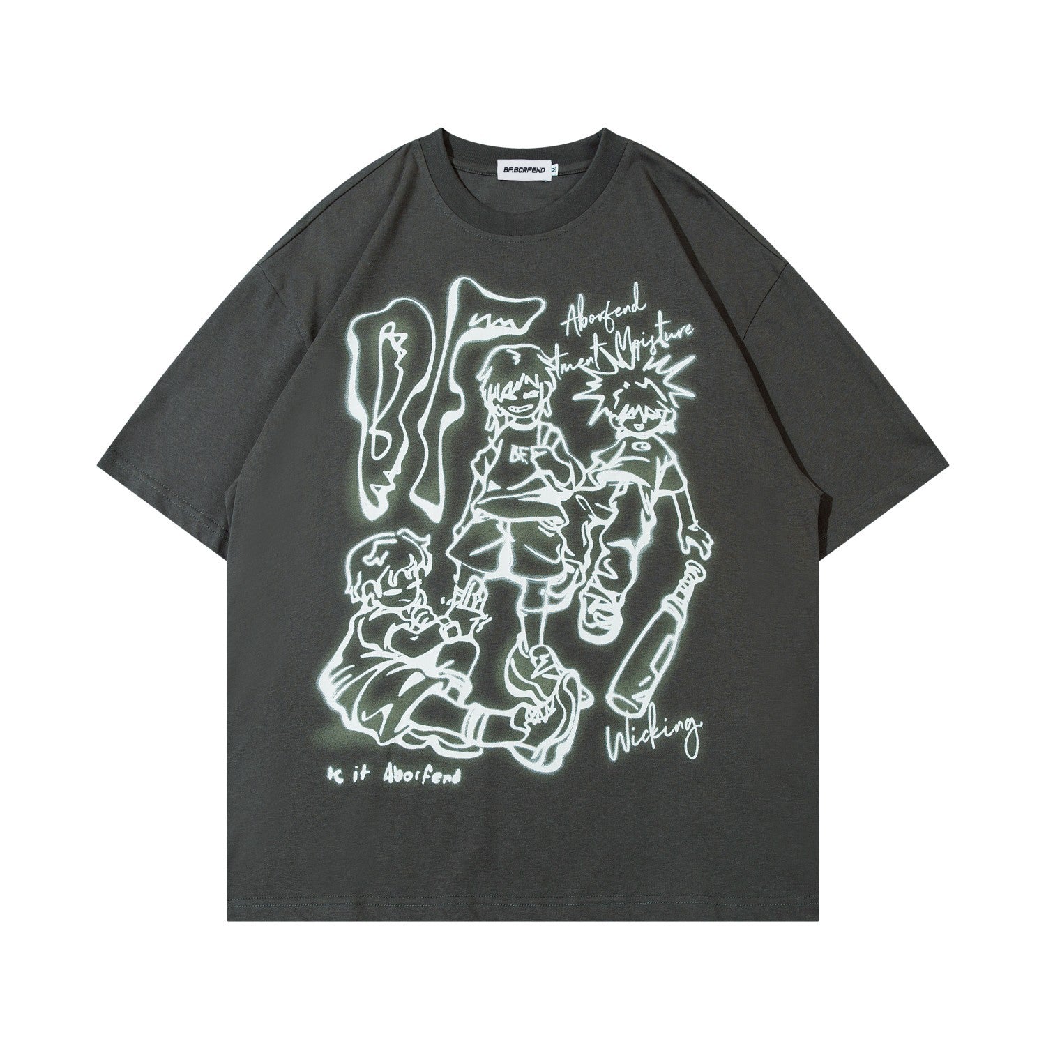 T-shirt Men And Women Loose Fashion Brand