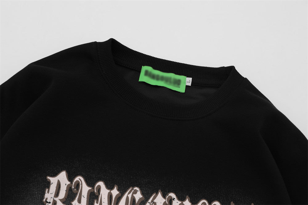 Fashion Cupid Printed Sweater Men